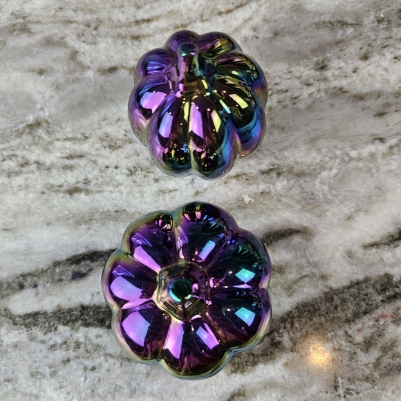 Target Holographic Ceramic Pumpkin Duo - Picture 3 of 4